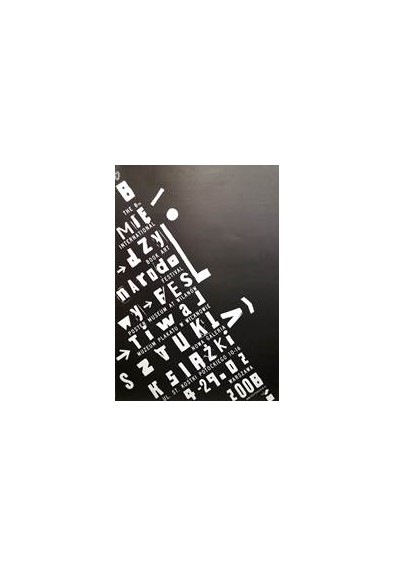 8 międzyn. Festiwal sztuki książki (czarny)