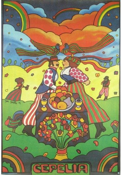 Cepelia wer z napisem i bez