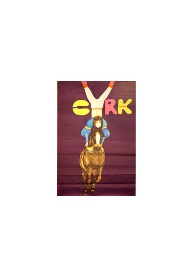 Cyrk, akrobatka na koniu