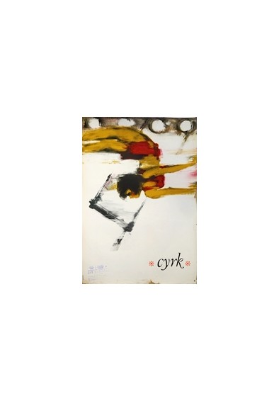 Cyrk, akrobatka na trapezie