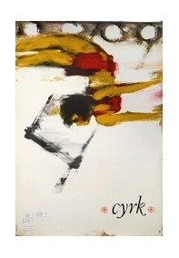 Cyrk, akrobatka na trapezie