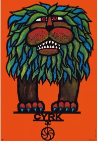 Cyrk, lew liściasty REPRINT