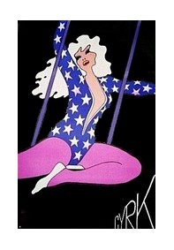 Cyrk, Miss America (na trapezie)