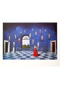 Don Giovanni Akt 1 (niebieski) Print klatki