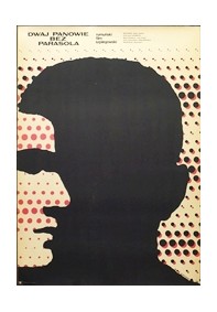 Dwaj panowie bez parasola