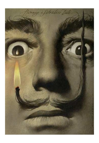 Hommage a Salvador Dali sygnowany