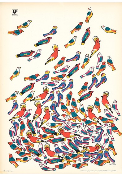 I Ogólnopolska wystawa pamiątek Cepelia (ptaszki) REPRINT