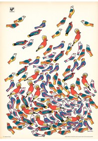 I Ogólnopolska wystawa pamiątek Cepelia (ptaszki) REPRINT