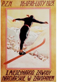 II Międzynarodowe Zawody Narciarskie w Zakopanem, P.Z.N. 16-17-18 -luty 1923