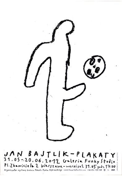 Jan Bajtlik - plakaty, Galeria Funky Studio