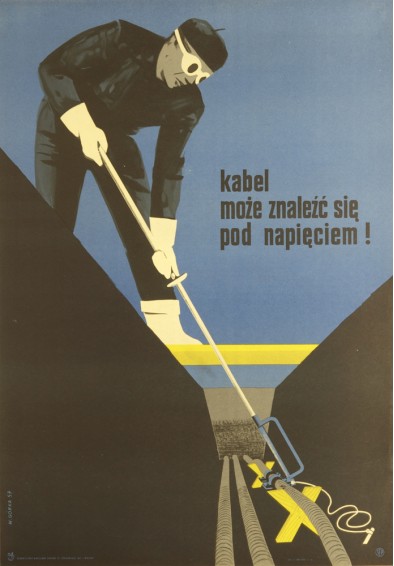 Kabel może znaleźć się pod napięciem