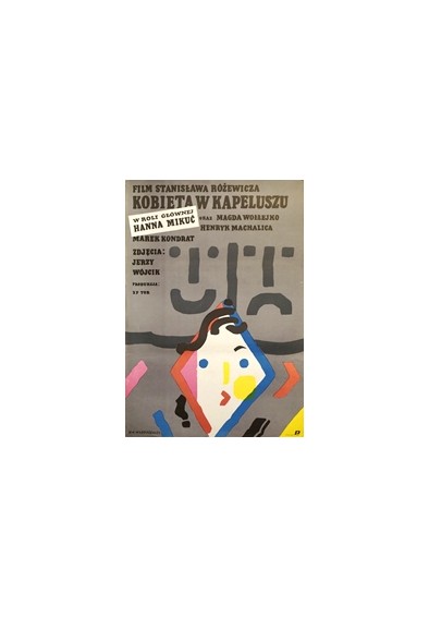 Kobieta w kapeluszu jasna