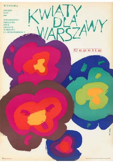 Kwiaty dla Warszawy (Cepelia) REPRINT
