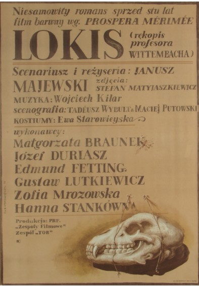 Lokis (czaszka zwierzęca i dużo napisów)