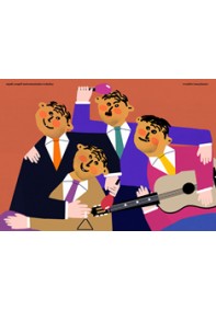 Męski zespół instrumentalno-liryczny wrażliwi muzykanci