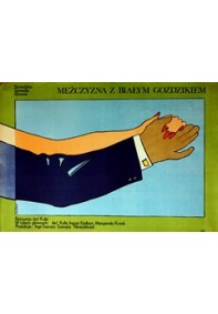 Mężczyzna z białym goździkiem