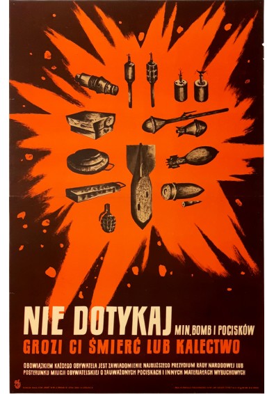 Nie dotykaj min bomb i pocisków