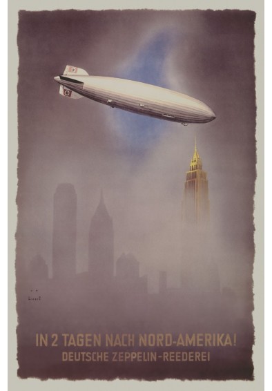 Norblin PRINT Sterowiec Zeppelin