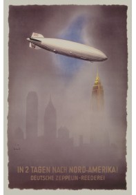 Norblin PRINT Sterowiec Zeppelin