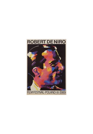Robert de Niro. Film Festival, Poland, IX.1989 REPRINT