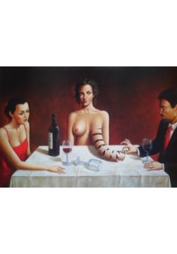 Trzy osoby przy stole (benefit of critical theory)