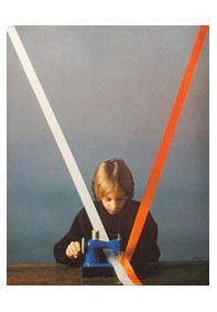 V Maszyna do szycia z flagą