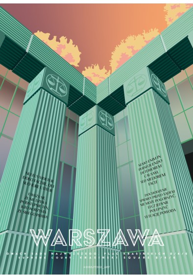 Warszawa Gmach Sądu Najwyższego