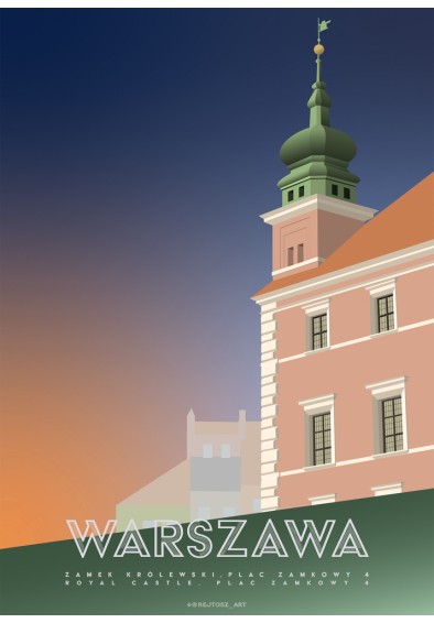 Warszawa Zamek Królewski Plac Zamkowy