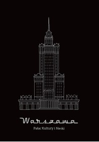 West Pomerania 50x70 Pałac Kultury CZARNY