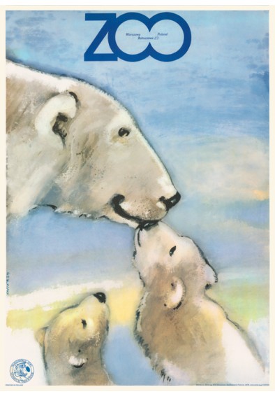 ZOO - niedźwiedzie polarne (misie) REPRINT