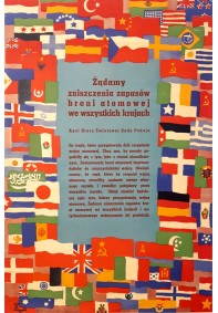 Żądamy zniszczenia zapasów broni atomowej